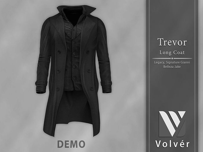 //Volver// Trevor long Coat - DEMO