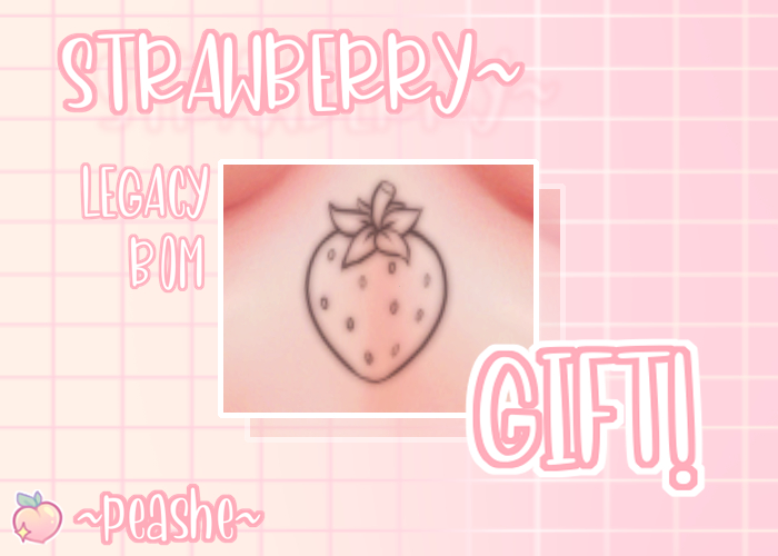 ~Peashe~ Strawberry gift! BOM