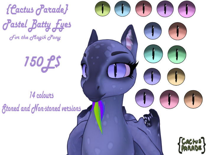 {CP} Pastel Batty Eyes