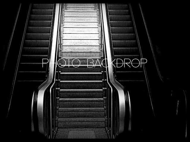 [AE] Photo Backdrop - Black & White Scene  3