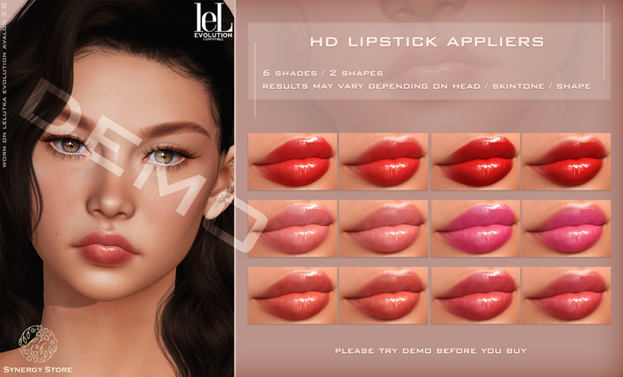 DEMO [SYN] - HD Lipstick Barcelona LELUTKA EVO