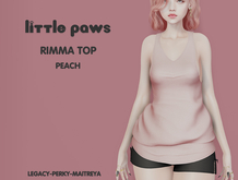 <3LittlePaws Rimma Top Peach ADD ME