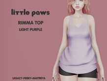 <3LittlePaws Rimma Top Light Purple ADD ME