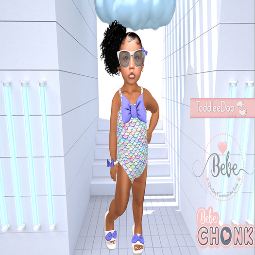 [DP] Mermaid Swimsuit  Set