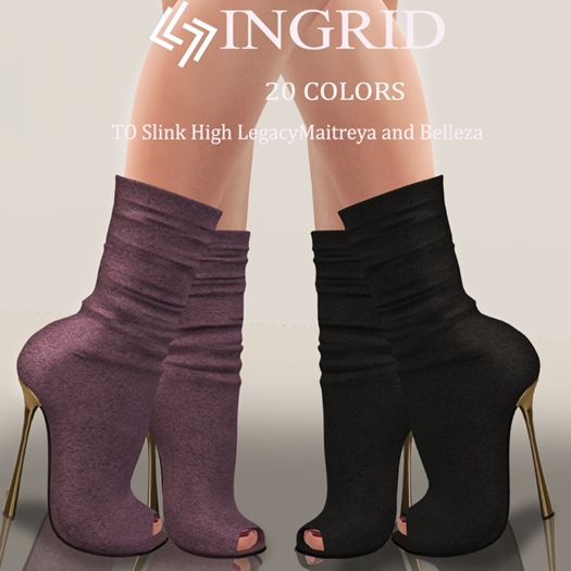 LEGENDAIRE - INGRID ANKLE BOOTS