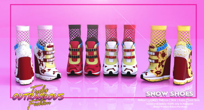 {TOF} SNOW SHOES - SNOW (ADD)