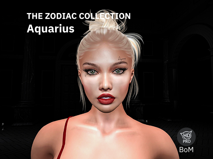 The Zodiac Collection Tattoo: Aquarius (Catwa HD PRO + Lelutka EvoX)