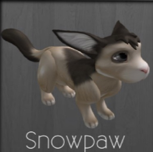 Meeroo Nest: {D} Snowpaw Female Indigo Clear Tidal Vivid Parents Aggressive