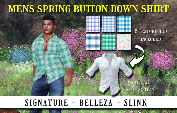 [WAG] Mens Spring Shirt w HUD
