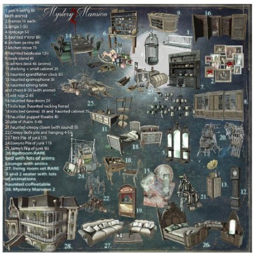 27 -DRD- MM2 - Living Room Set - RARE