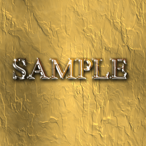 Zoy Texture [ Metal Texture 09 ] Seamless - Gold