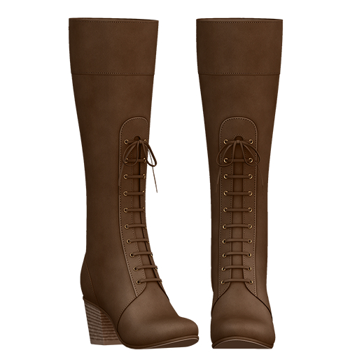 Ingenue :: Solvej Boots :: Walnut