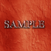 Zoy Texture [ Metal Texture 09 ] Seamless - Orange