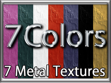 Zoy Texture [ Metal Texture 09 ] Seamless -  7 Colors