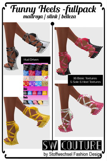 [SW Couture] Funny Heels -fullpack