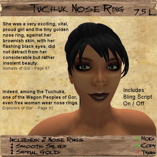 Tuchuk Nose Rings