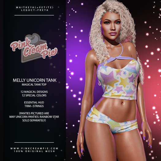 Melly Tank [Unicorn Pack] - Maitreya (+Petite) • Legacy • Freya