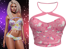 Melly Tank [Unicorn Pink] - Maitreya (+Petite) • Legacy • Freya