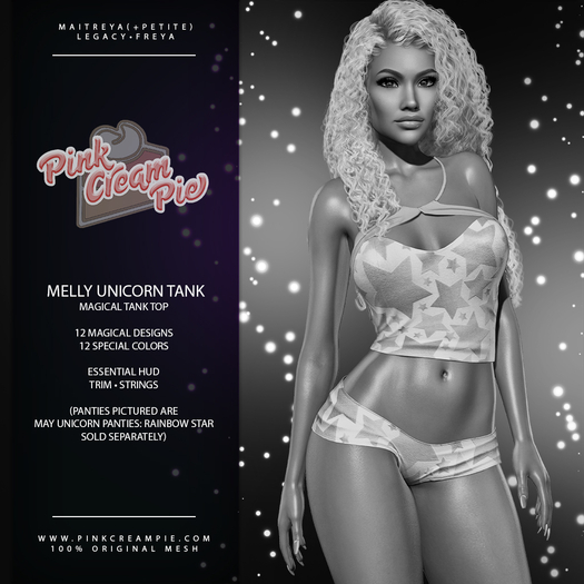 Melly Tank [Unicorn Pack DEMO] - Maitreya (+Petite) • Legacy • Freya