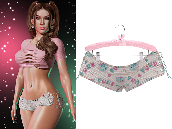 !PCP :: Adria Shorts [Kitty Purr]