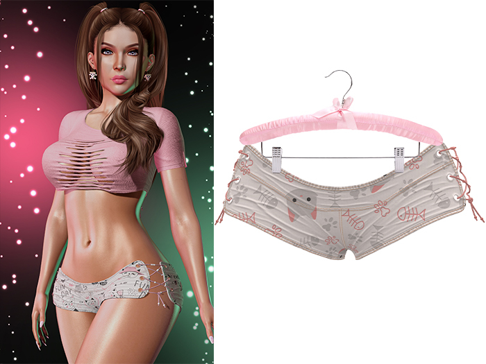 !PCP :: Adria Shorts [Kitty Fish]