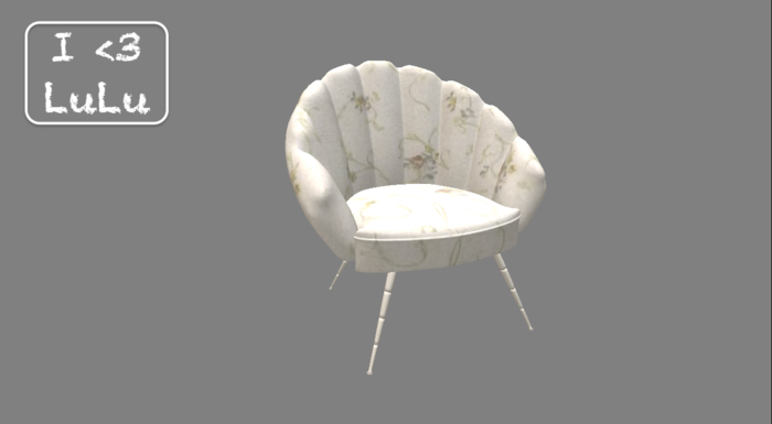 Full Perm Shell Chair