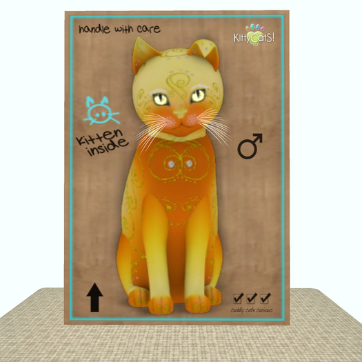 KittyCatS Box - Purr BallS! - Ornamental Orange