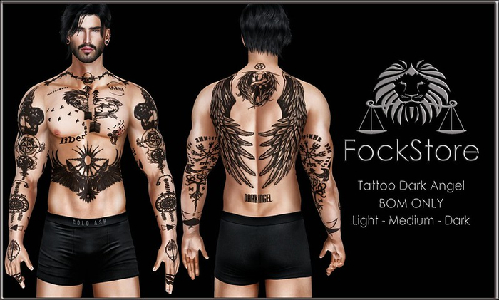 ::FockStore:: Tattoo Dark Angel (Add)