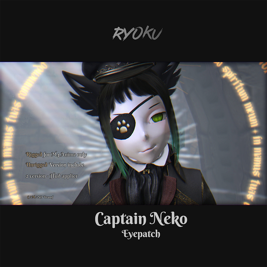 - Ryoku - Captain Neko Eyepatch