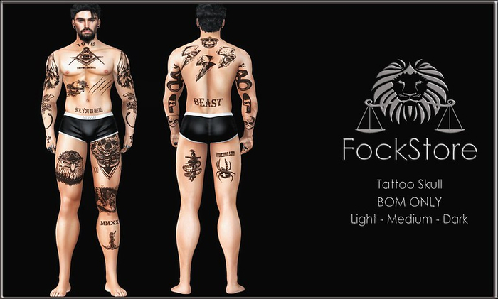 ::FockStore:: Tattoo Skull