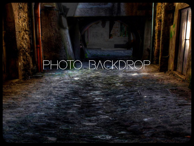 [AE] Photo Backdrop - Urban Alley 7