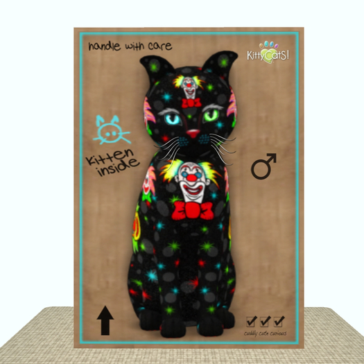KittyCatS Box - ScaredyTatS! - Happy Clowns