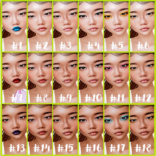 Pumec Rave #11--- March - CATWA SKIN App. -`ღ´-