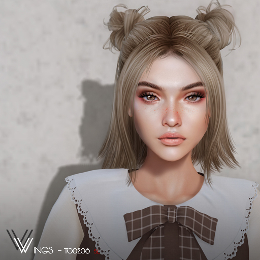 Second Life Marketplace WINGSHAIRTO0206 Brown (Pack)