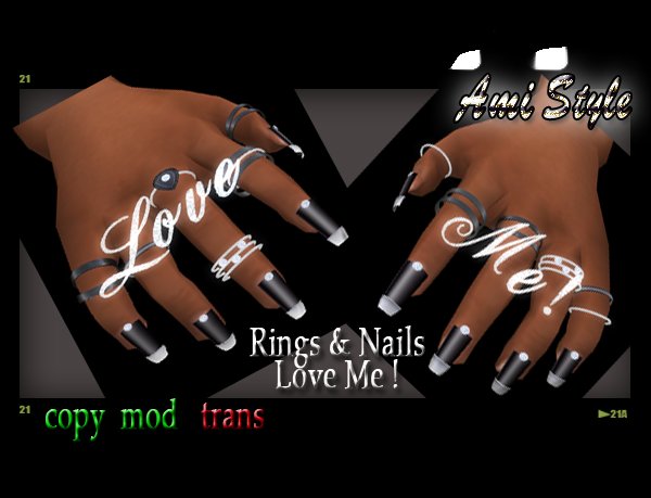 ASD Rings & Nails Love Me !
