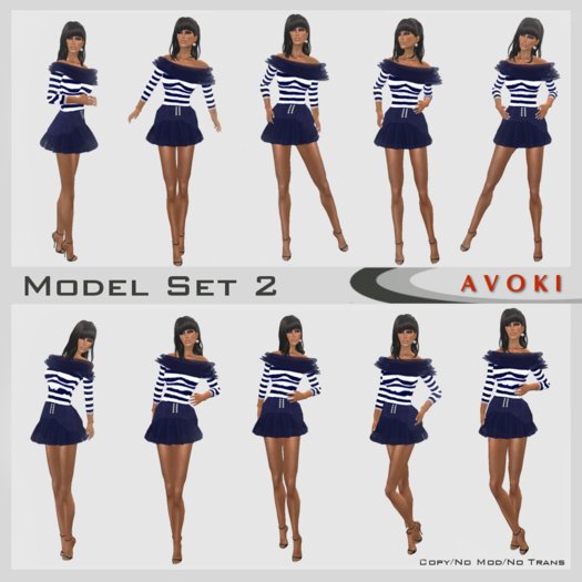 AVOKI - Model Pose Set2