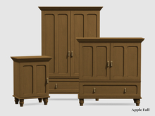 Apple Fall Cooper Bedroom Suite - Butternut