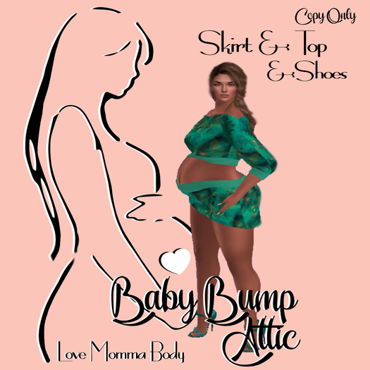 *BBA* Skirt & Top ( Jade)