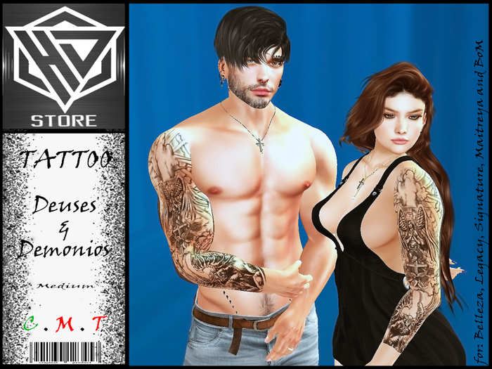 HD Store [Tattoos] - Deuses e Demonios