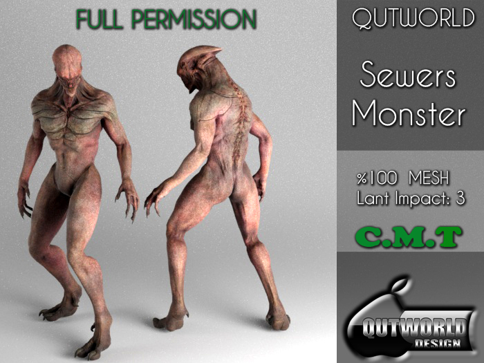 .::QUTWORLD Sewers Monster_Static::.FP