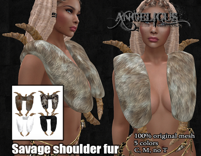 ::ANGELICUS:: Savage shoulder fur