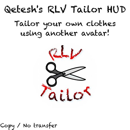 Qetesh's RLV Tailor HUD