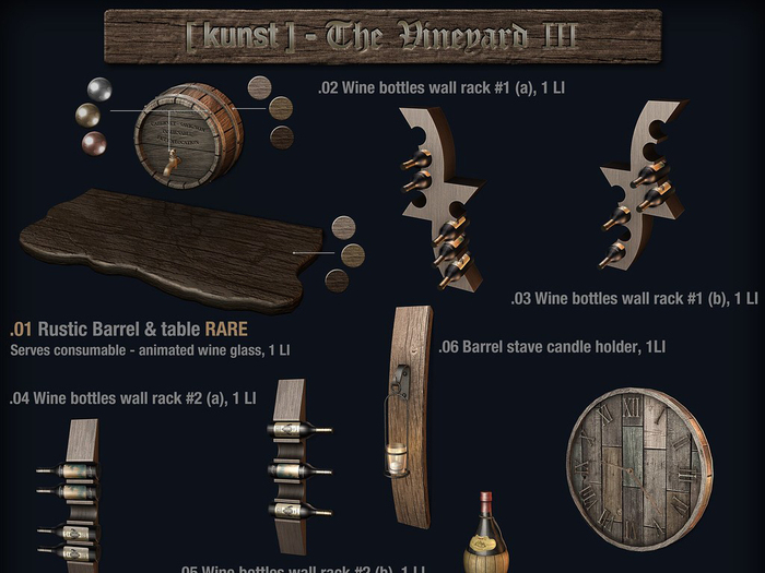 .07 [ kunst ] - Barrel wall clock