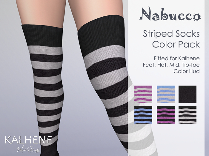 Nabucco Striped Socks Kalhene - Color Pack