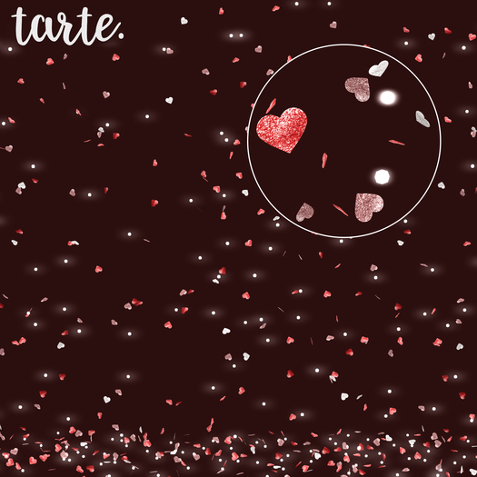 tarte. heart confetti