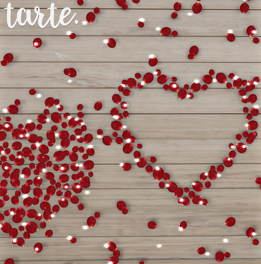 tarte. rose petals