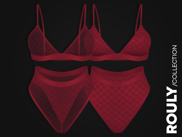 ROULY :: Queen Lingerie - Burgundy
