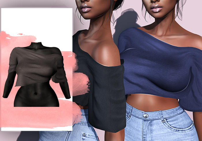 [AB] No Bra Top Brun