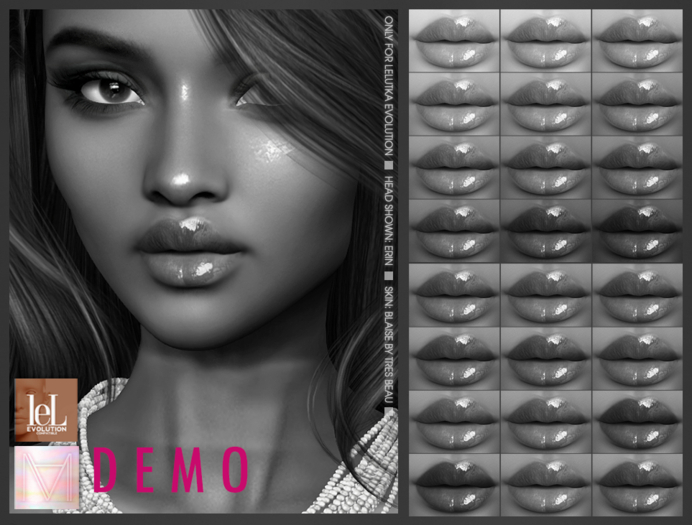 M I A R Y - Jade HD Lipgloss (Lelutka Evolution) DEMO