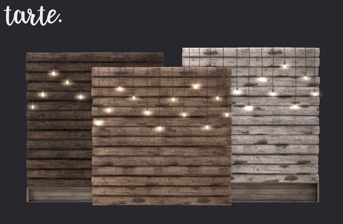 tarte. timber wall
